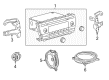 2017 Toyota Corolla Car Speakers Diagram - 86160-02A50