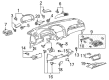 Toyota Avalon Ignition Lock Cylinder Diagram - 69057-AA010
