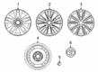 Toyota Avalon Spare Wheel Diagram - 4261A-07030