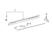 2012 Toyota Avalon Door Seal Diagram - 67864-AC010