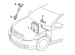 2012 Toyota Avalon Engine Control Module Diagram - 89661-07610