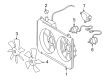 Toyota Sienna Cooling Fan Assembly Diagram - 16361-0A250