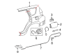 Toyota RAV4 Fuel Door Release Cable Diagram - 77035-0R010