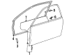 Toyota Paseo Door Seal Diagram - 67862-16320
