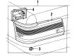 1990 Toyota Camry Light Socket Diagram - 81565-03010