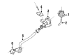 Toyota Corolla EGR Valve Gasket Diagram - 25628-16030