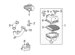 Toyota RAV4 Air Intake Coupling Diagram - 17880-31090