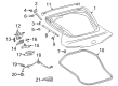 Toyota GR Supra Door Seal Diagram - 64461-WAA01