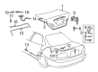 Toyota Avalon Trunk Lid Latch Diagram - 64610-AC030