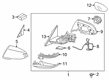 Toyota GR Supra Side Marker Light Diagram - 81740-WAA01
