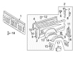 Toyota Tundra Door Hinge Diagram - 66101-0C050