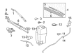 Toyota Tacoma Wiper Blade Diagram - 85222-04030