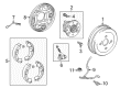 Scion Backing Plate Diagram - 47044-52120