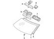 Toyota T100 Windshield Diagram - 56111-0W060
