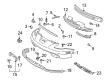 Toyota License Plate Diagram - 52121-20150