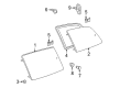 2002 Toyota Sienna Weather Strip Diagram - 62743-08011