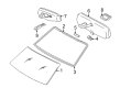 Toyota Sequoia Windshield Diagram - 56101-0C031