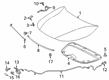Toyota Corolla Hood Diagram - 53301-02480