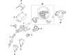 Toyota Steering Wheel Diagram - 45100-08280-C7