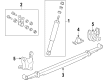 2007 Toyota Tundra Leaf Spring Diagram - 48210-0C260