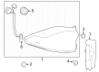 Toyota Grand Highlander Back Up Light Diagram - 81560-0E340