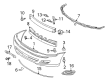 Toyota Avalon Bumper Diagram - 52119-07902