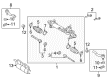Toyota Avalon Drag Link Diagram - 45503-09420