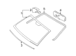 Toyota Yaris Windshield Diagram - 56101-52924