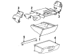 Toyota Previa Center Console Base Diagram - 58810-95D34-B0