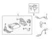 Toyota Canister Purge Valve Diagram - 25860-36100