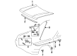 Toyota T100 Hood Cable Diagram - 53630-34010