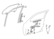 Toyota Matrix Window Run Diagram - 68151-01060