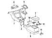 Toyota Camry Center Console Latch Diagram - 58908-50010