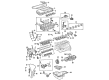 Toyota Matrix Engine Mount Diagram - 12372-22110