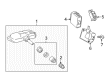 Toyota Prius Prime TPMS Sensor Diagram - 42607-52020
