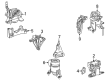 Toyota Highlander Engine Mount Diagram - 12311-F0120