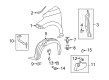 Scion Fender Diagram - 53802-52090