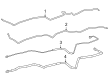 Toyota Sequoia A/C Hose Diagram - 88717-0C180