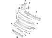 Toyota Corolla Air Deflector Diagram - 53911-12310