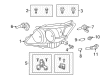 Scion Headlight Diagram - 81170-21200