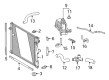Toyota Mirai Coolant Reservoir Diagram - 16470-77080