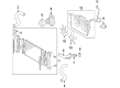 Scion Cooling Fan Assembly Diagram - 16361-28081