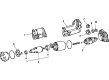 Toyota Camry Starter Brush Diagram - 28140-26070