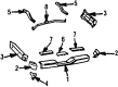 Toyota 4Runner Bumper Diagram - 52105-89107