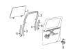 Toyota Tacoma Window Run Diagram - 68152-04010