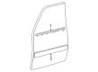 Toyota Land Cruiser Door Moldings Diagram - 75731-60120-B0