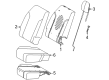 2022 Toyota Sienna Seat Cushion Diagram - 79235-08070