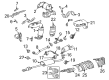 Scion Exhaust Hanger Diagram - 17565-0P031