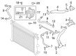 Toyota GR Corolla Coolant Reservoir Hose Diagram - 16288-18010