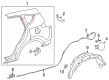 Toyota RAV4 Fuel Door Release Cable Diagram - 77035-42171